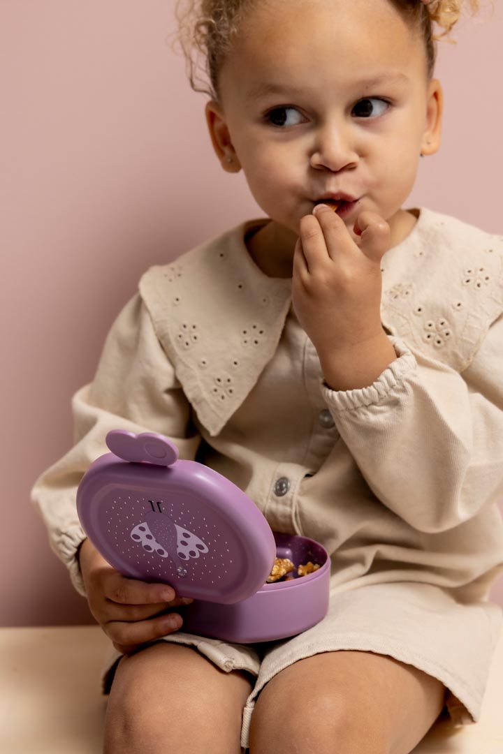 Snack box with clip - 2pcs - Mrs. Peacock